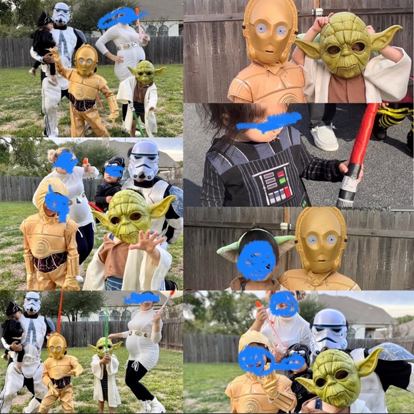Family Star Wars costume bundle 5 costumes - Picture 1 of 13